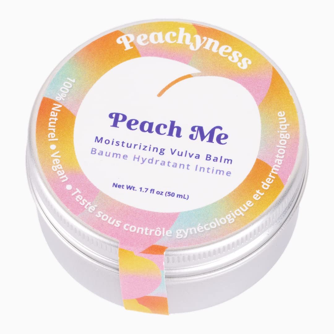 Peach Me Organic Vulva Balm by Peachyness - Hormone-Free Vaginal Moisturizer for Sensitive Skin Peachynes sAu supplements