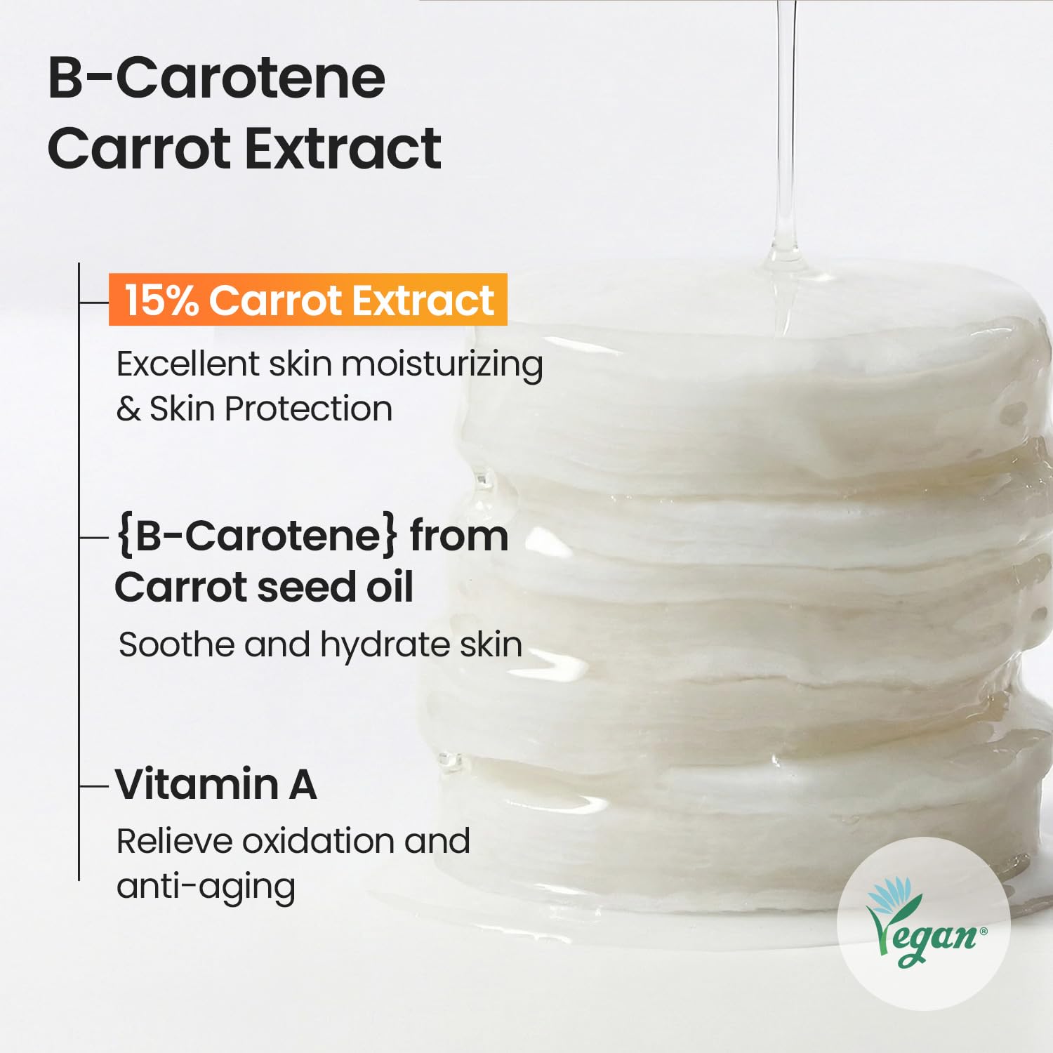 SKINFOOD Carrot Carotene Toner Pads, Hydrating & Soothing for Dry Skin, Instant Cooling, After Sun & Heat Care, Cotton Facial Toner Pads, Korean Skincare for Face (60 Counts) SKINFOOD 1957Au supplements