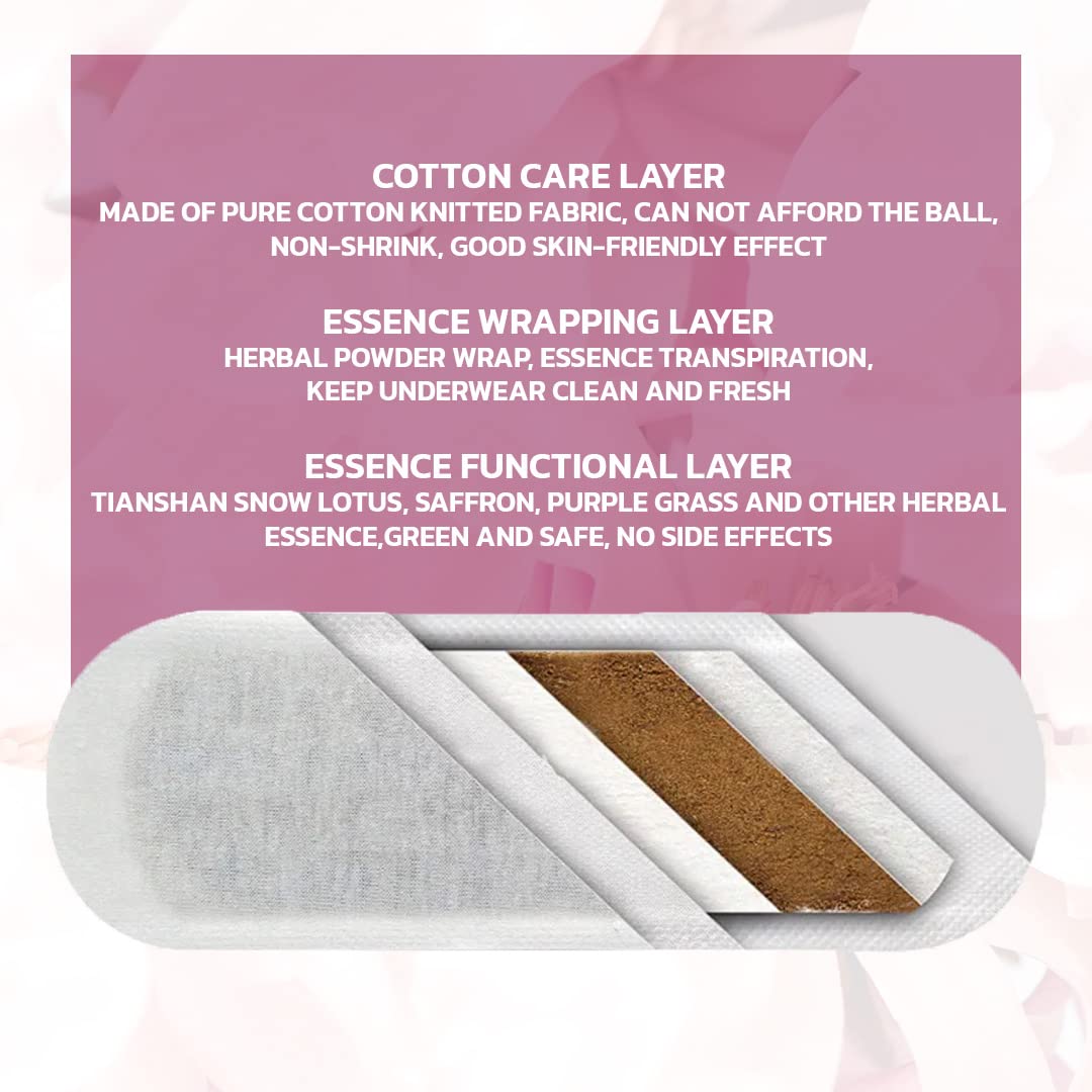 Premium Natural Organic Herbal Cotton Panty Liners for Women - Unscented, Thin, Cruelty-Free Organic Herbal Panty LinerAu supplements