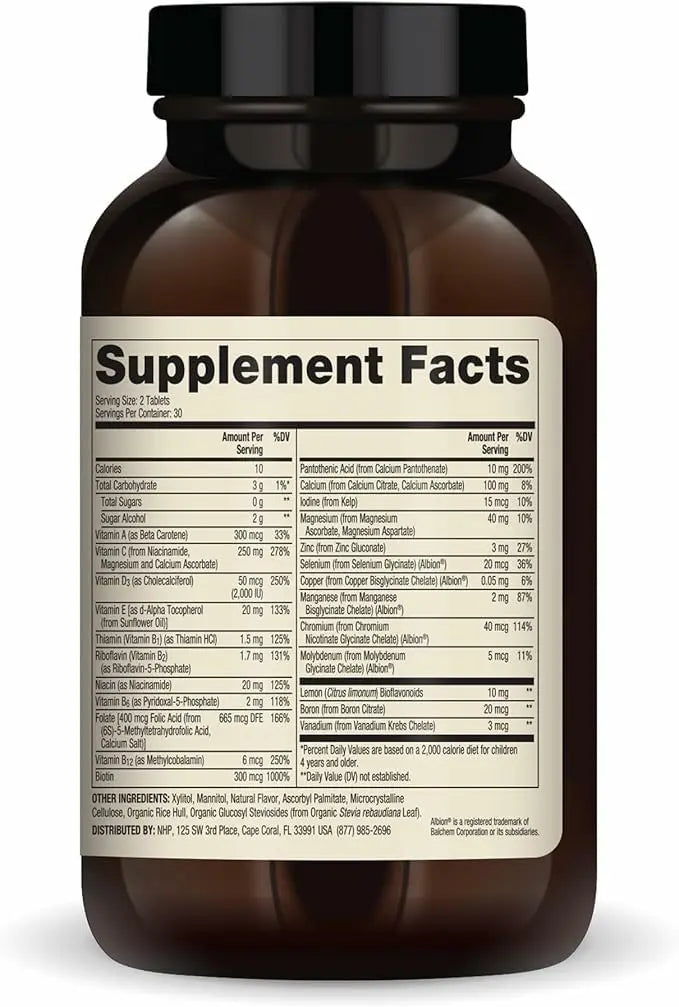 Dr. Mercola Chewable Multivitamin for Kids - 28 Vitamins & Minerals - 0g Sugar - Non-GMO, Gluten-Free & Soy-Free Dr. MercolaAu supplements