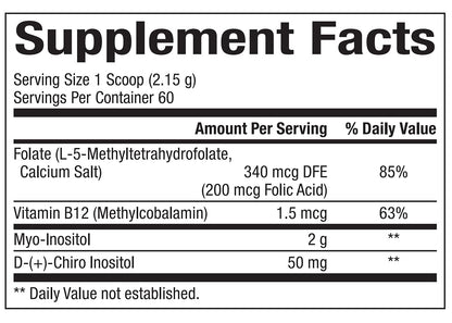 Bioclinic Naturals - Myo-Inositol 129 g Powder Bioclinic NaturalsUS supplements