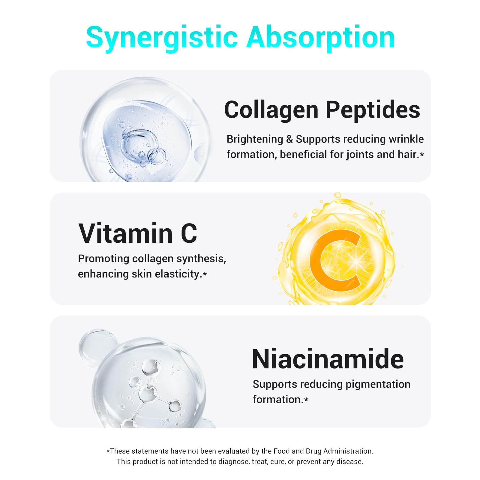 DrBioCare Collagen Peptides for Women, Beauty Vitamin & Mineral Supplement,Contains Vitamin D3, Probiotics for Women & Collagen Peptides,Vitamin B Complex,Vitamin E 180 Tablets DrBioCareAu supplements