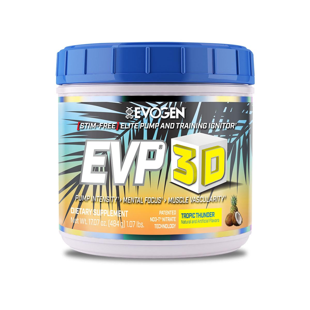 Evogen EVP-3D | Extreme Pre-Workout Pump Ignitor, Arginine Nitrate, Citrulline, Beta EvogenAu supplements