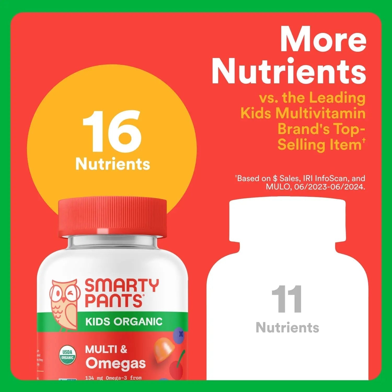 SmartyPants Organic Kids Multivitamin Gummies: Omega 3 (ALA), Vitamin D3, C, Vitamin B12, B6, A, K & Zinc for Immune Support, Biotin SmartyPantsAu supplements