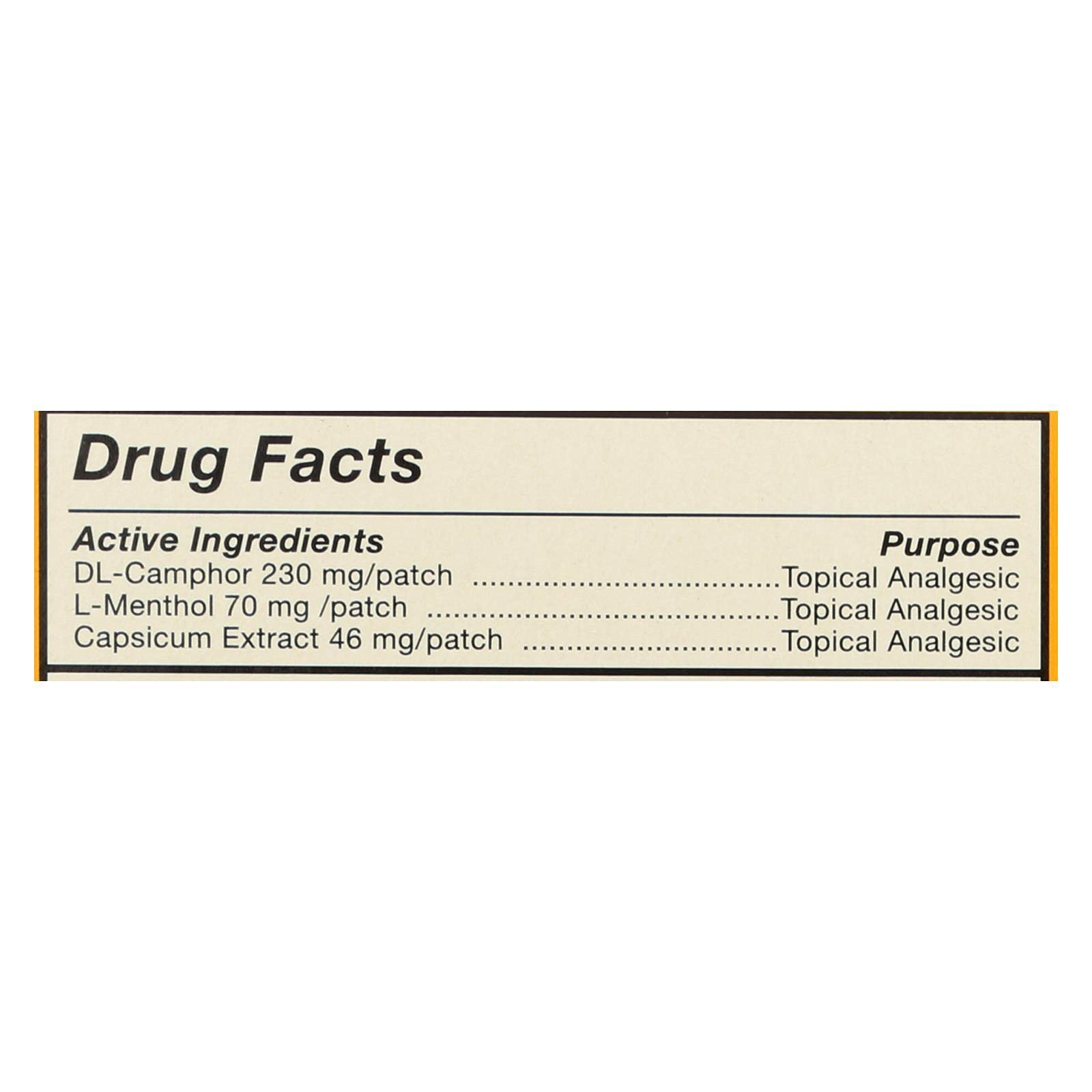 Tiger Balm Pain Relieving Patch Large, 4 Count (Pack of 6) Tiger BalmAu supplements