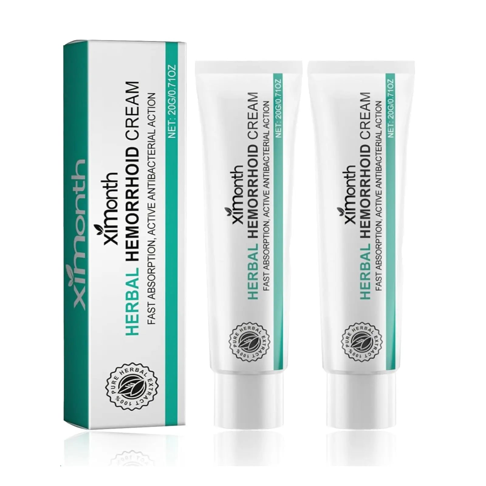 KANBHE Hemorrhoid Cream, Herbal Hemorrhoid Cream, Natural Hemorrhoid Ointment, for Men and Women Hemroid Creams (2PCS) KANBHEAu supplements