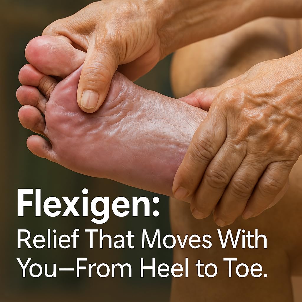 FLEXIGEN Pain Cream Lotion 3-Pack – Natural Menthol Formula with Frankincense & Essential Oils – Fast-Acting, Non-Greasy, Pleasant Scent FLEXIGENAu supplements
