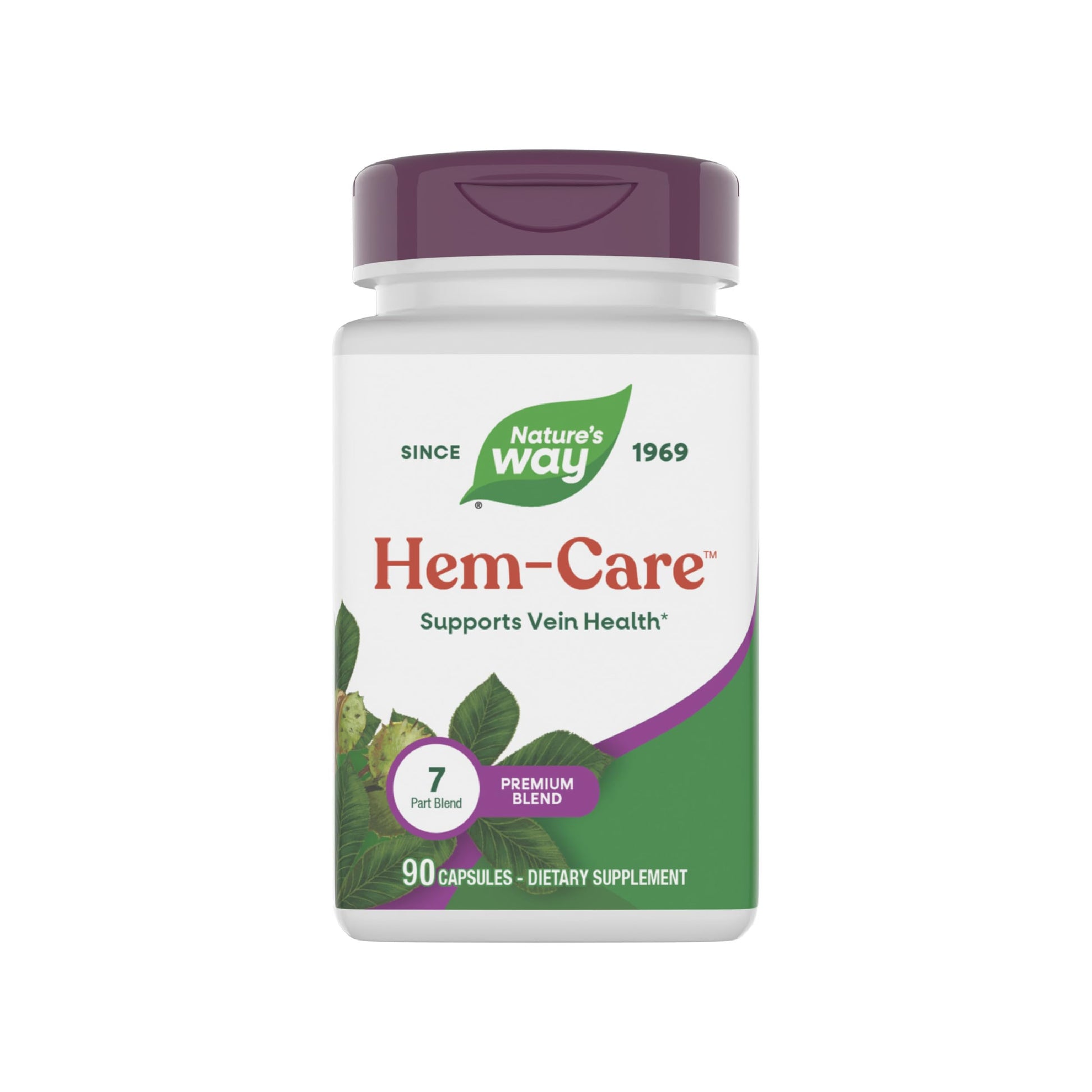 Nature's Way Premium Hem-Care, Unique Vein Health Blend*, 90 Capsules Nature's WayAu supplements