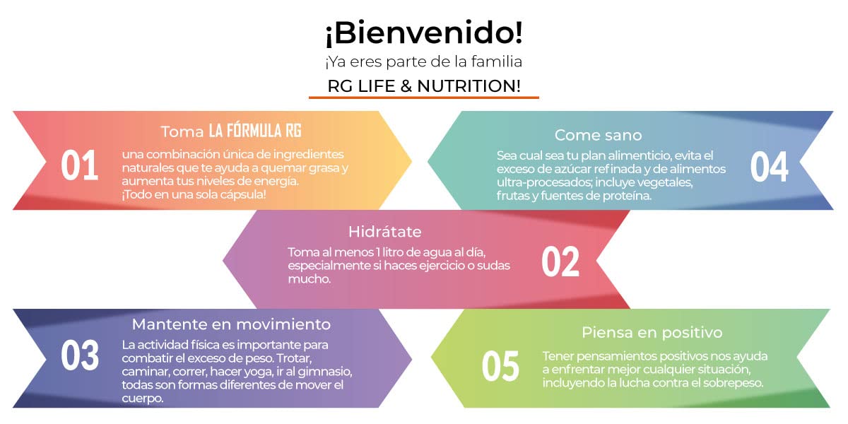 RG LIFE & NUTRITION - Weight Loss Pills, Energy Booster and Fat Burner with Magnesium RG LIFE & NUTRITIONAu supplements