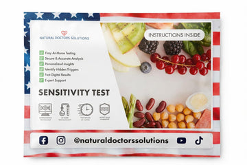 Advanced 1000 Item Food Sensitivity Test Digital Hair Analysis At Home Collection Food Environmental Metals Minerals and Additives Sensitivity Insights 24 to 48 Hour Results NATURAL DOCTORS SOLUTIONSAu supplements