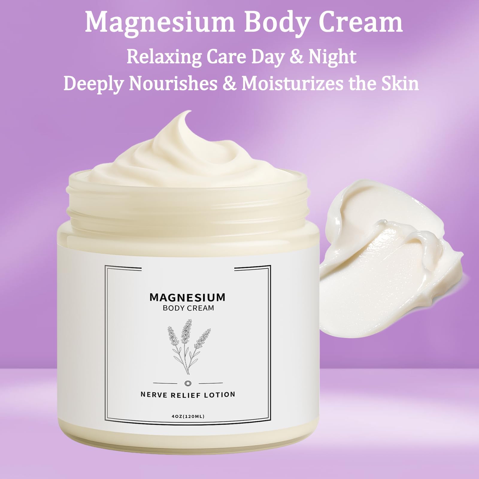 Neuropathy Cream | Nerve Relief Lotion for Feet, Legs & Hands | Magnesium Chloride with Aloe Vera Extract | Non-Greasy Formula for Day & Night Use | Thoughtful Gift for Mama, Dad, Men & Women (1) DFTLUUEAu supplements