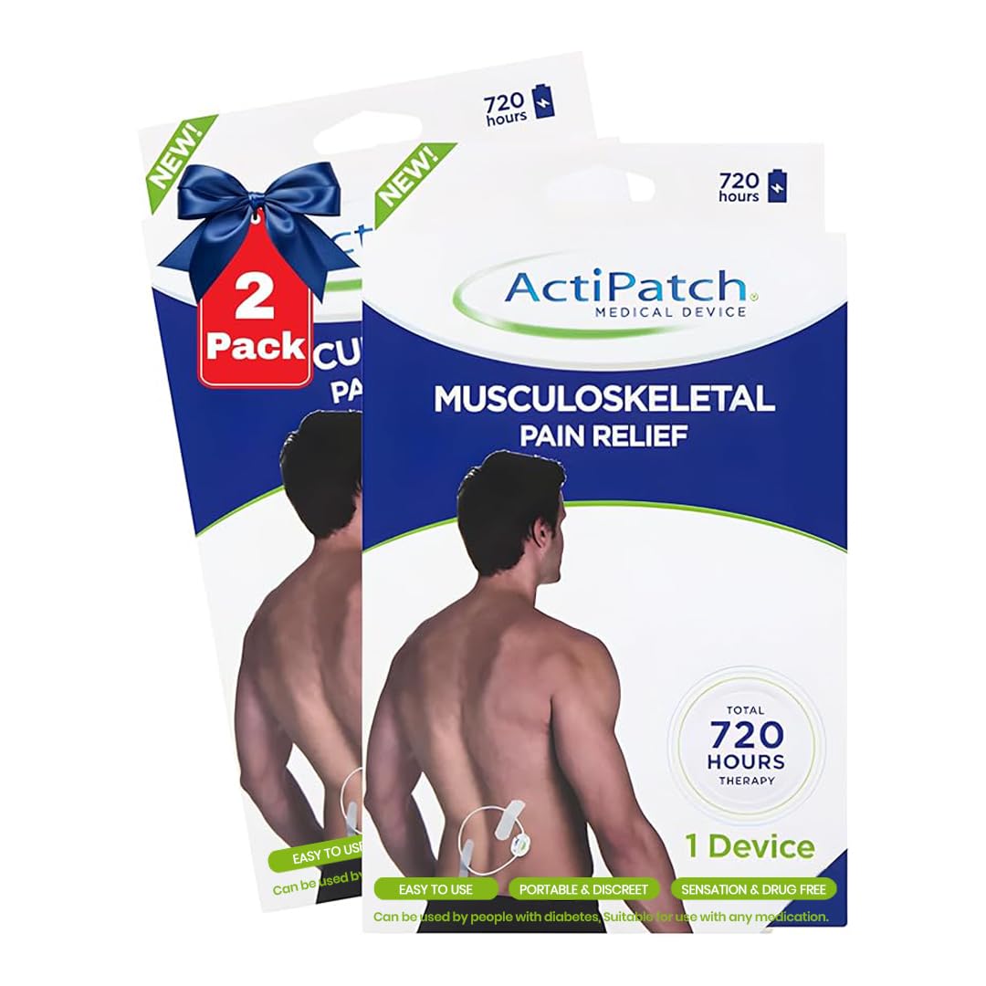 Mint Bucket ActiPatch Wearable Pain-Relief Device, 2-Pack Bundle – Pulsed Shortwave Therapy Loop for Back, Knee, Hip & Joint Discomfort, Long Lasting Leg Pain Relief Product Mint Bucket BrandsAu supplements