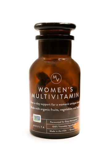 Movita Women’s Daily Multivitamin - Organic Fermented Whole Foods for Enhanced Energy, Immunity & Vitality - Vegan MovitaAu supplements