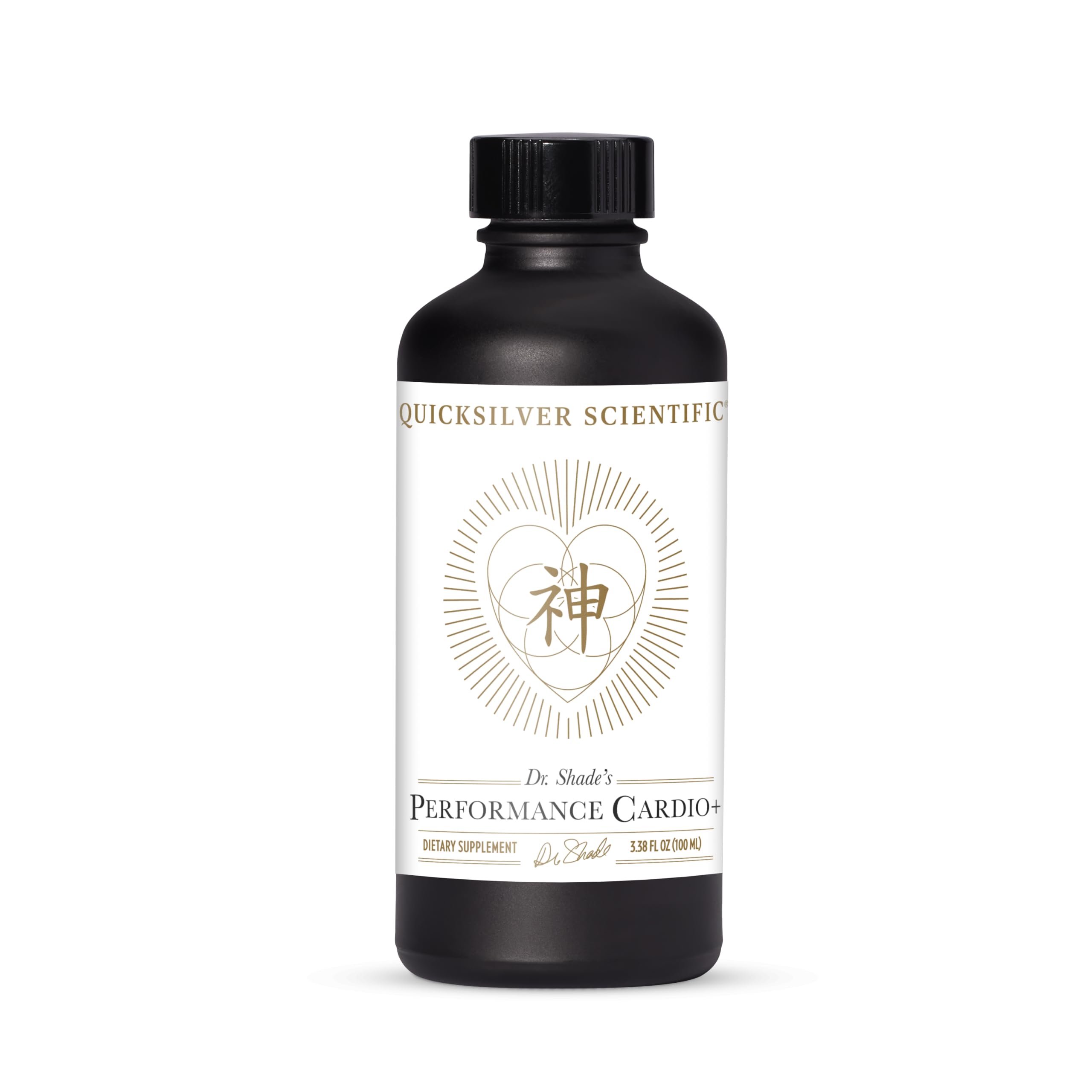 Quicksilver Scientific Performance Cardio+ - Herbal Supplement to Support Blood Circulation & Brain Health - Cardiovascular Supplement with Hawthorn Berry + He Shou Wu + Ginseng Extract (3.38 oz) Quicksilver ScientificUS supplements