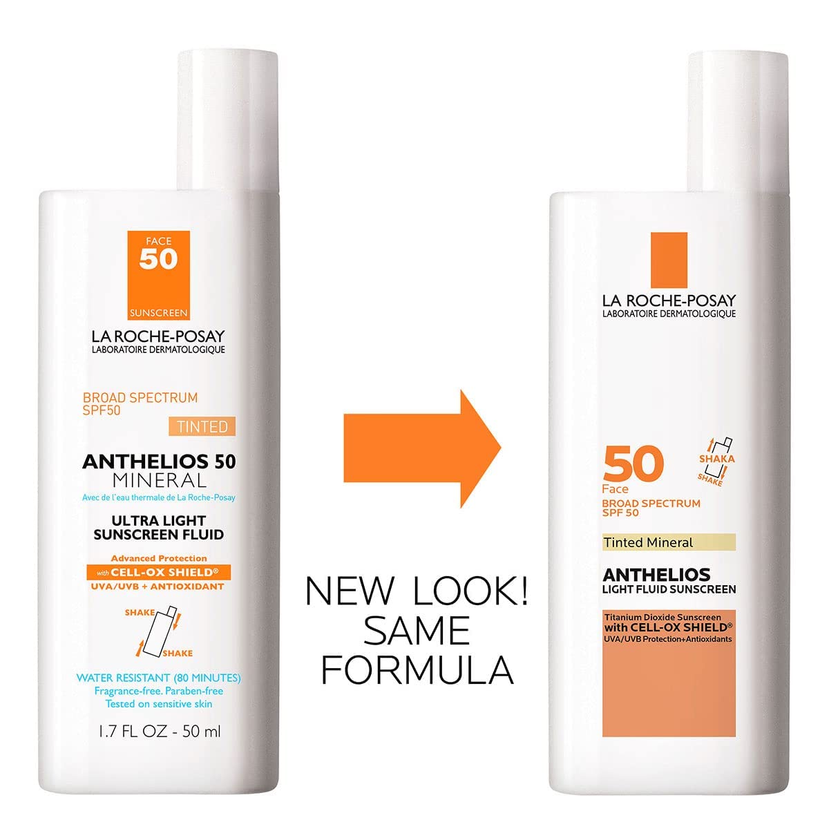 La Roche-Posay Anthelios Tinted Sunscreen SPF 50, Ultra-Light Fluid La Roche-PosayAu supplements