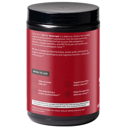 Perfect Keto Nootropic Brain Supplement - Enhance Focus and Energy, Boost Concentrati Perfect KetoUS supplements