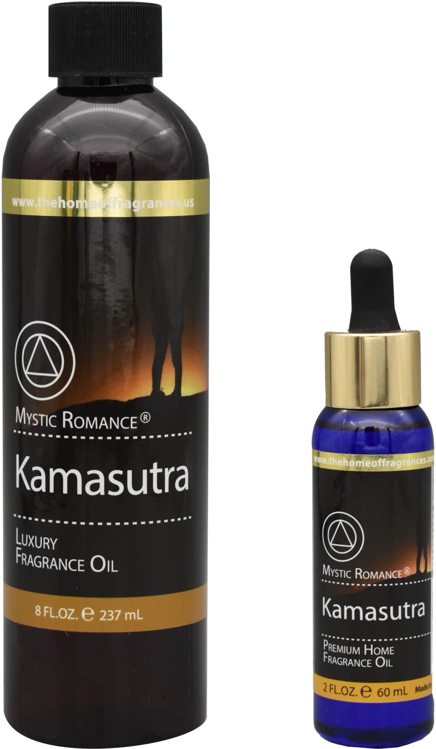 The Home of Fragrances - Set of 2 Bottles of Fragrance Oils - 2oz & 8oz (Kamasutra) Msupps.comAu supplements