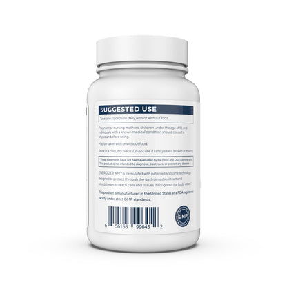 Renue By Science Energizer AM | Liposomal Resveratrol Hesperidin & Green Tea Supplement | 60 Capsules with Trans Resveratrol (65mg) Hesperidin (150mg) Green Tea Extract (35mg) - Non-GMO | Made in USA Renue By ScienceUS supplements