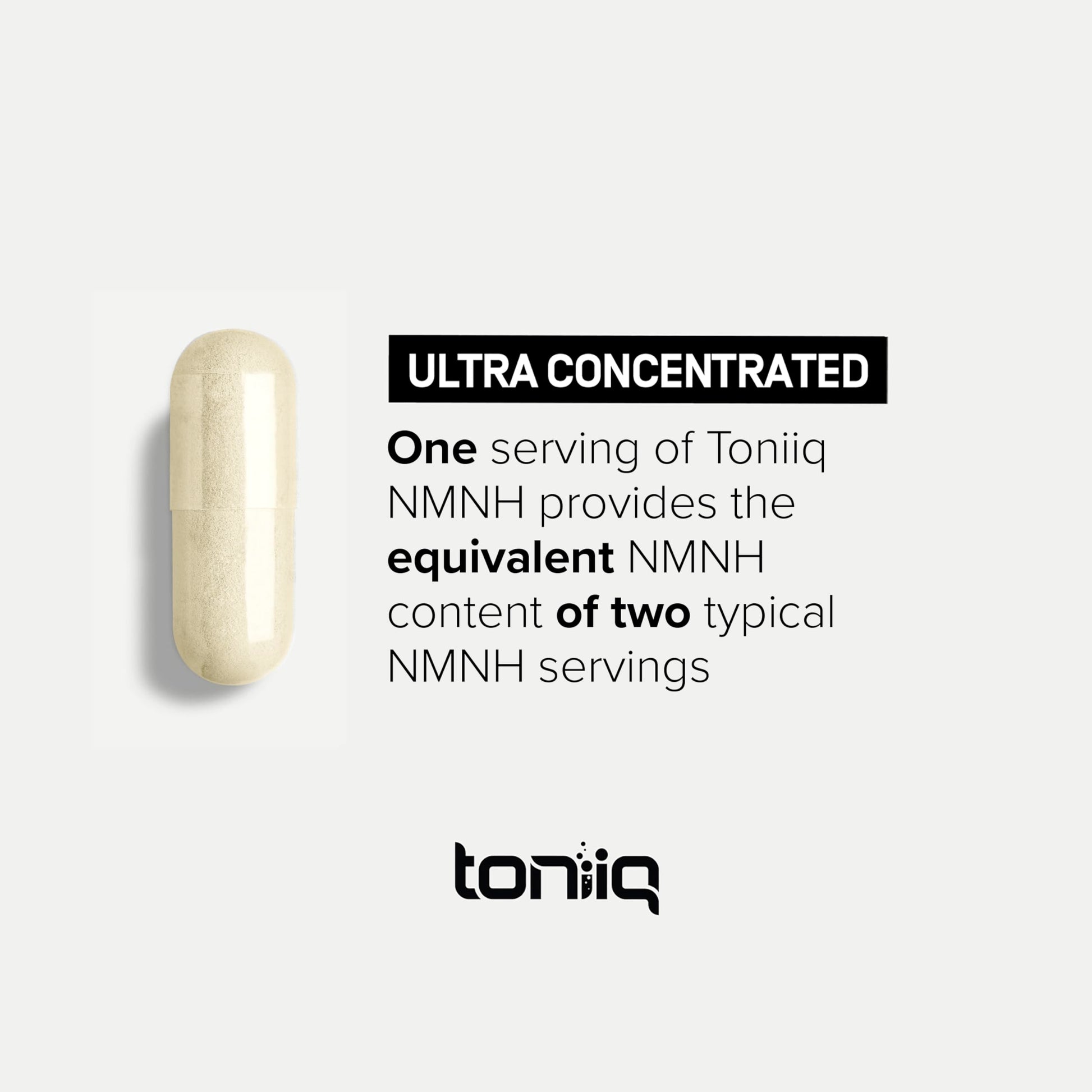 Toniiq NMNH Supplement – Clinically Studied UthPeak™ – 95% Highly Purified & Third-Party Tested for NAD+ & Healthy Aging Support ToniiqAu supplements