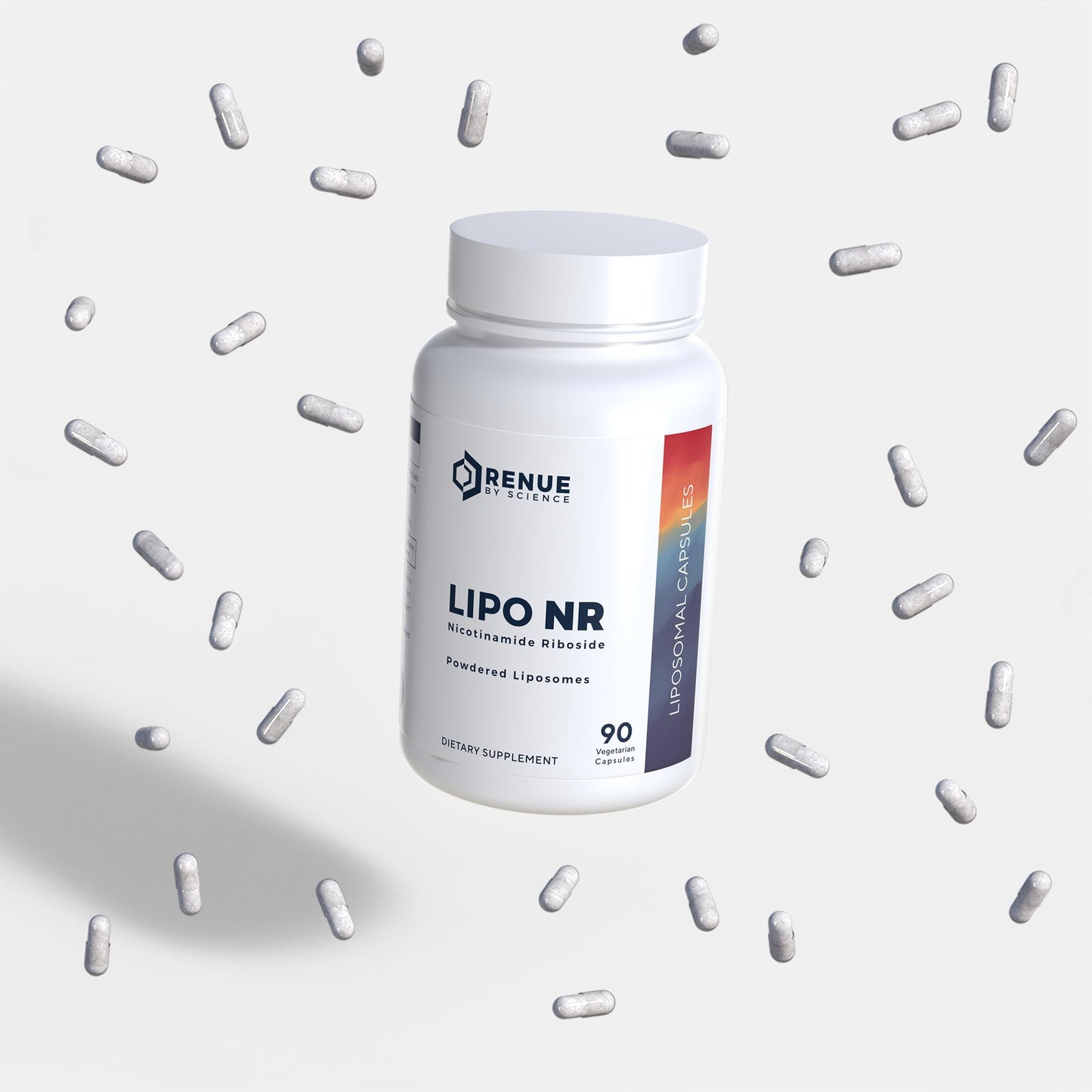 RENUE by Science Nicotinamide Riboside | High Strength Liposomal NAD Supplement | 90 Nicotinamide Capsules - 300mg Nicotinamide Riboside per Serving | Manufactured in The USA Third-Party Tested Renue By ScienceUS supplements