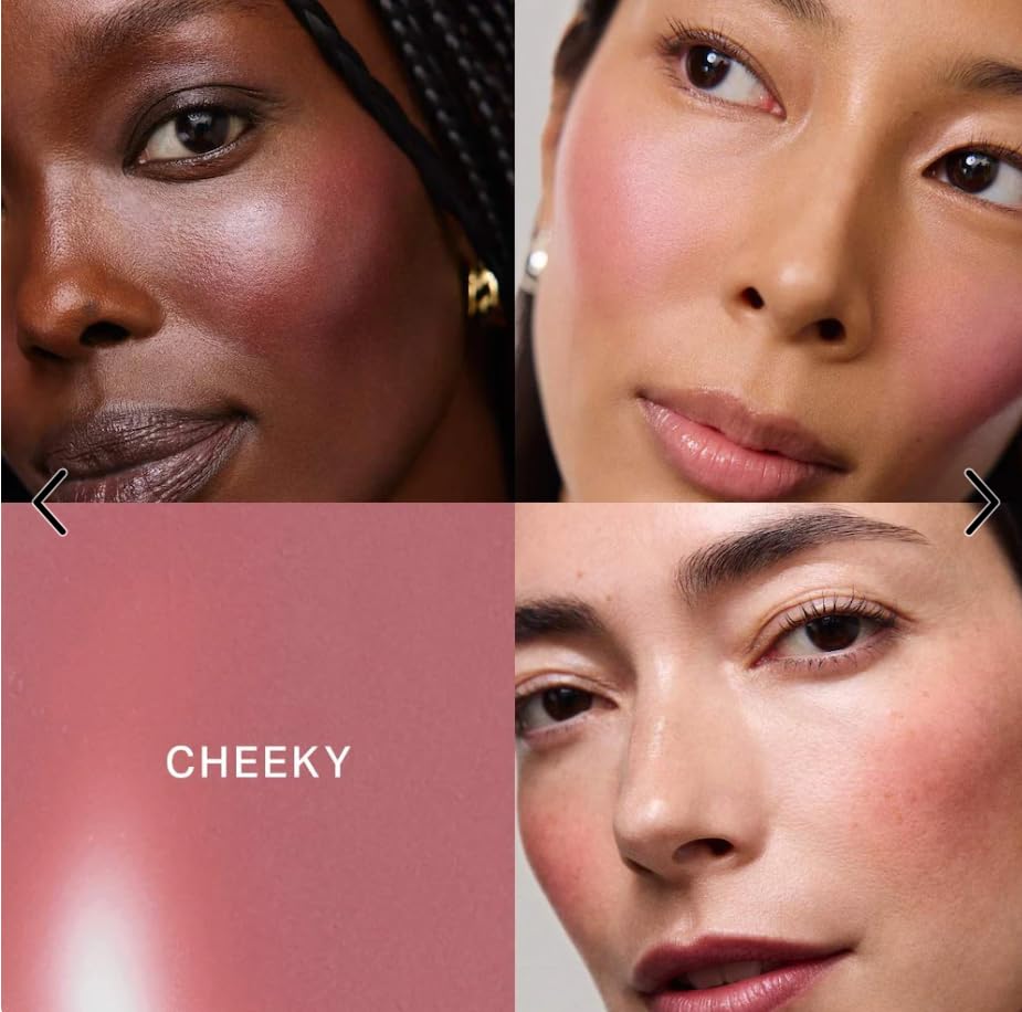 Merité Cheeky Cream Blush, Lightweight Buildable Color Balm with Vitamin E for Cheeks and Lips Flush Balm Cream Blush (0.31oz) (Cheeky - Cool Pink) GenericAu supplements