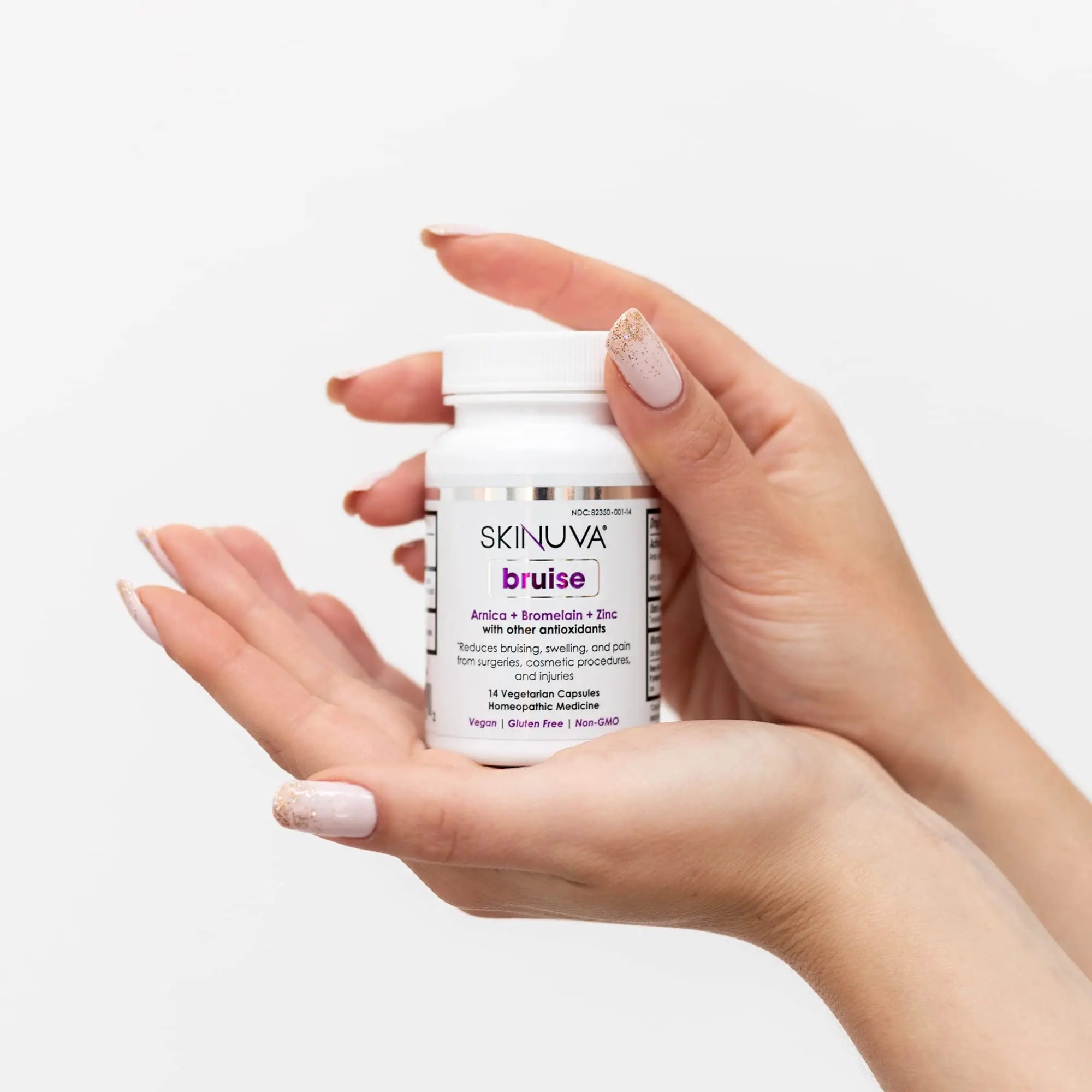 Skinuva® Bruise - Supplement for Bruising and Swelling - A Homeopathic Bruise Remedy Formulated with Arnica, Bromelain & Zinc - 14 Capsules (7-Day Treatment) SkinuvaAu supplements