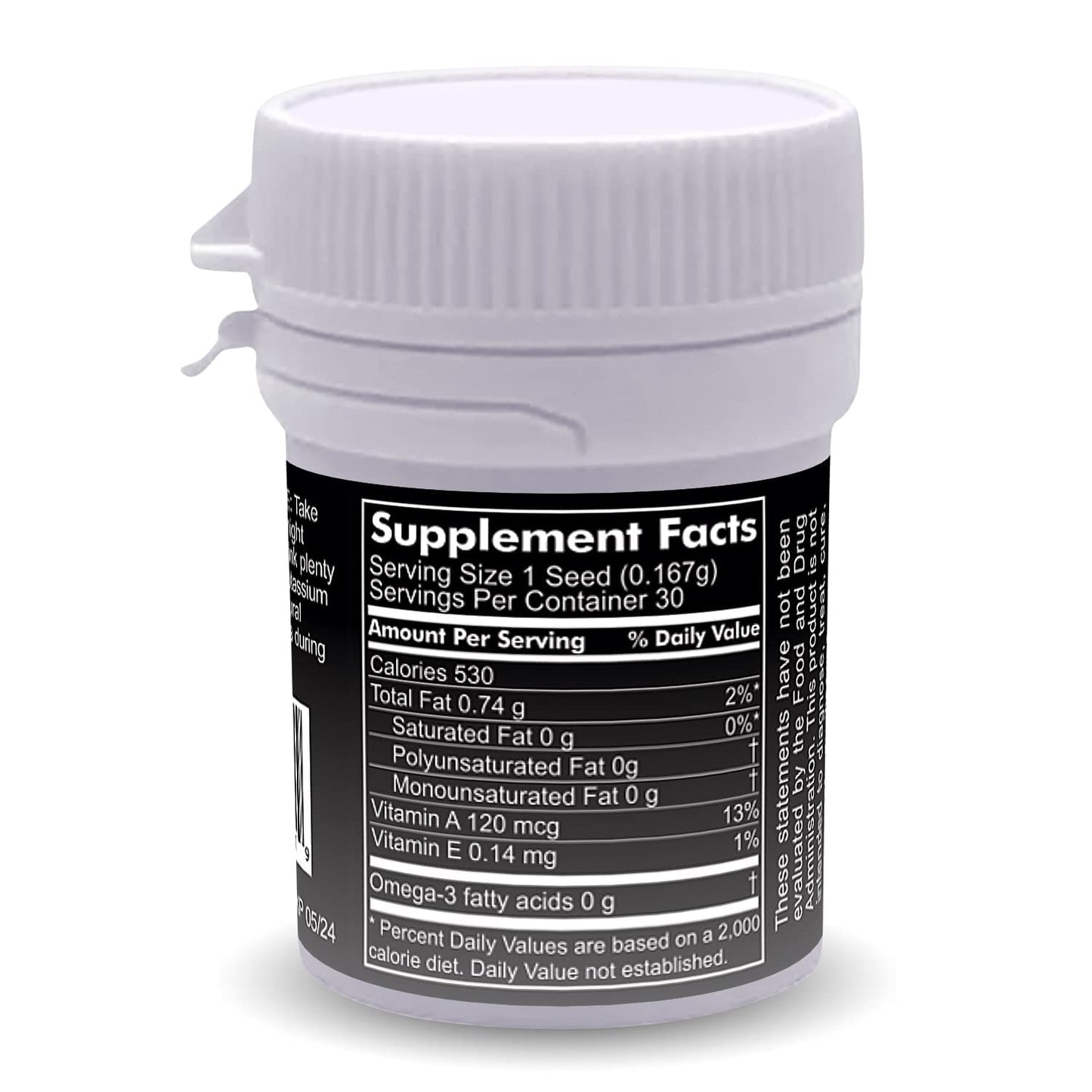 H&Natural 2 Pack! Brazil Seed Dietary Supplement 60 Pieces, Pure Natural Semilla de Brasil H&NaturalUS supplements