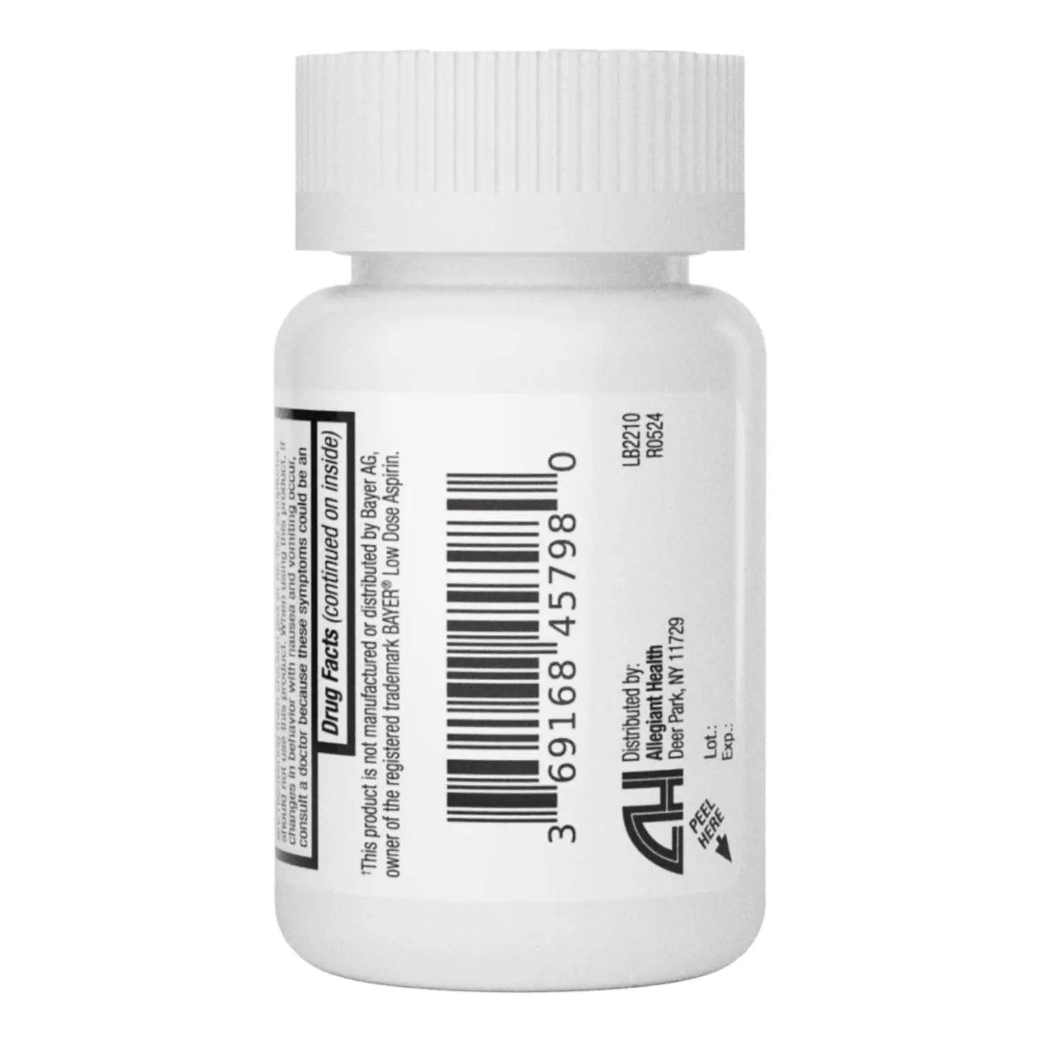 HealthA2Z® Aspirin 81 mg | DYE Free | Low Strength | 200 Counts | Pain Relief | Reduces Minor Aches Muscle Pain & Cramps | Fever Reducer | Reduces Headache | (NSAID) HealthA2ZAu supplements