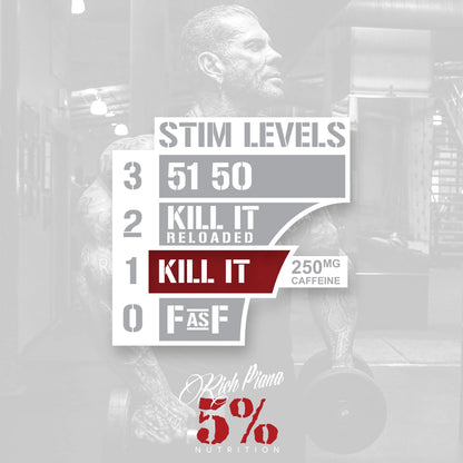 5% Nutrition 2-Stack | Kill It + FasF | Pre-Workout + NO Booster Pre (Select Your Flavors) 5% NutritionUS supplements