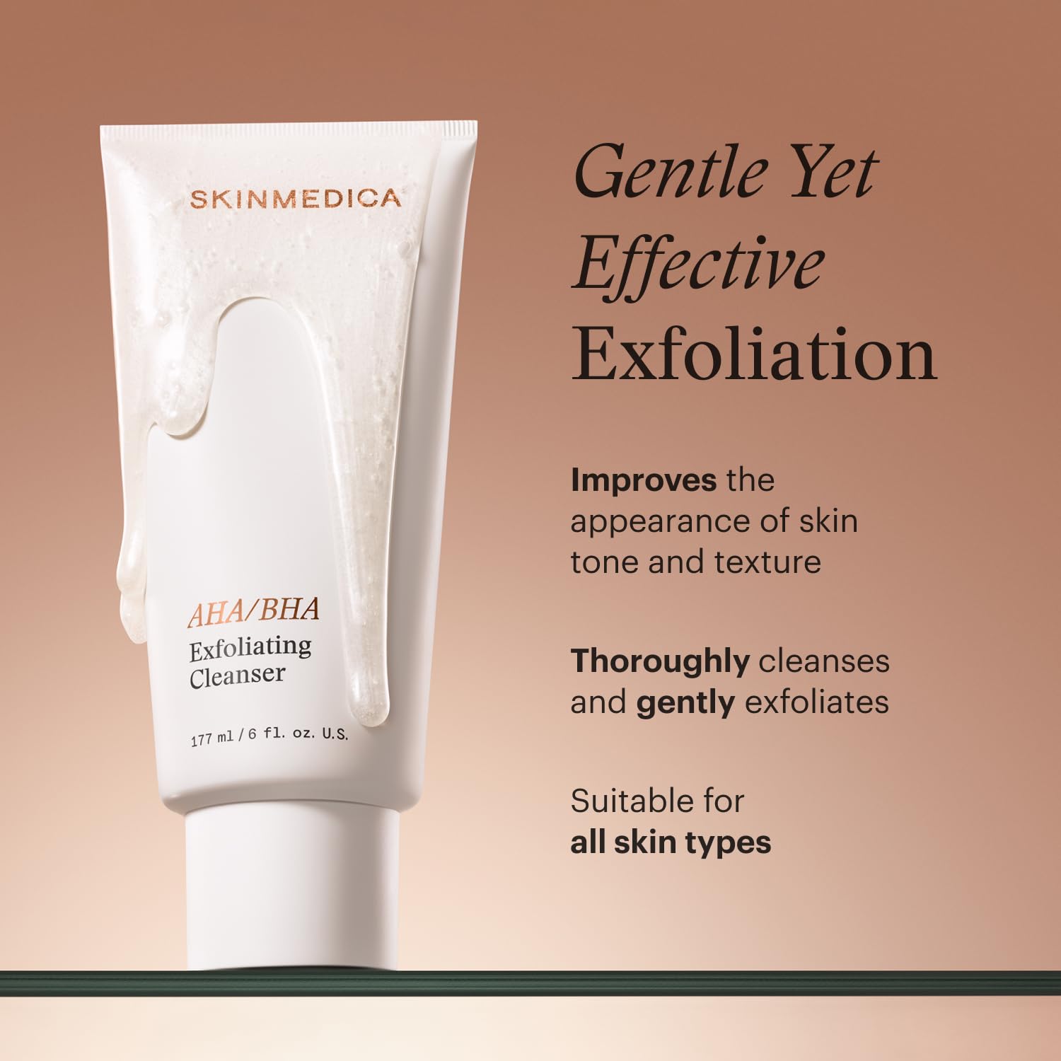 SkinMedica AHA/BHA Exfoliating Face Wash (NEW PACKAGING),Gentle Facial Exfoliating Scrub with Jojoba Oil for Smoother, Radiant Skin - Helps Improve the Appearance of Skin Tone & Texture (6 Fl Oz) SkinMedicaAu supplements