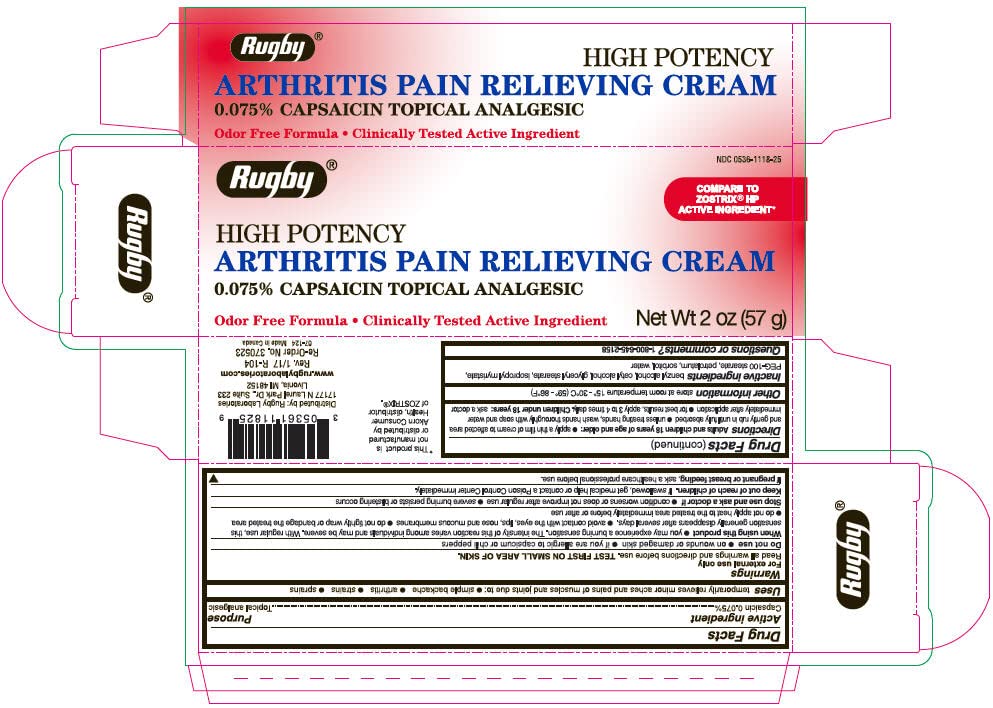 Rugby High Potency Arthritis Pain Relieving Cream, 2 oz Each (Pack of 6) Aus HealthcareAu supplements