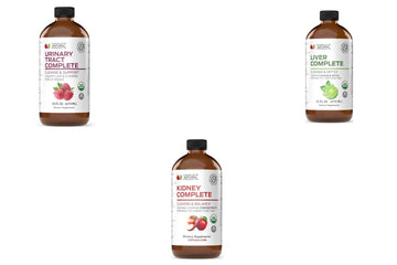 Complete Natural Urinary Tract Complete 12oz, Liver Complete 16oz, Kidney Complete 12oz Bundle Complete Natural ProductsAu supplements