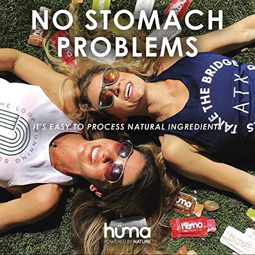 Huma Chia Energy Gel, Blueberries, 12 Gels - Premier Sports Nutrition HÜMA CHIA ENERGY GELAu supplements
