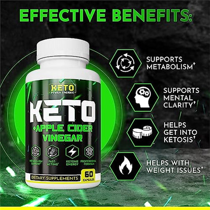 Complete Keto Pills - Advanced Weight Management, Energy, and Appetite Support Keto Power OrganicUS supplements