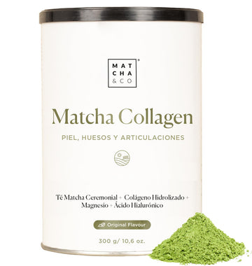 Collagen with Magnesium, Matcha Tea and Hyaluronic Acid. Joints, skin and nails Matcha & COAu supplements
