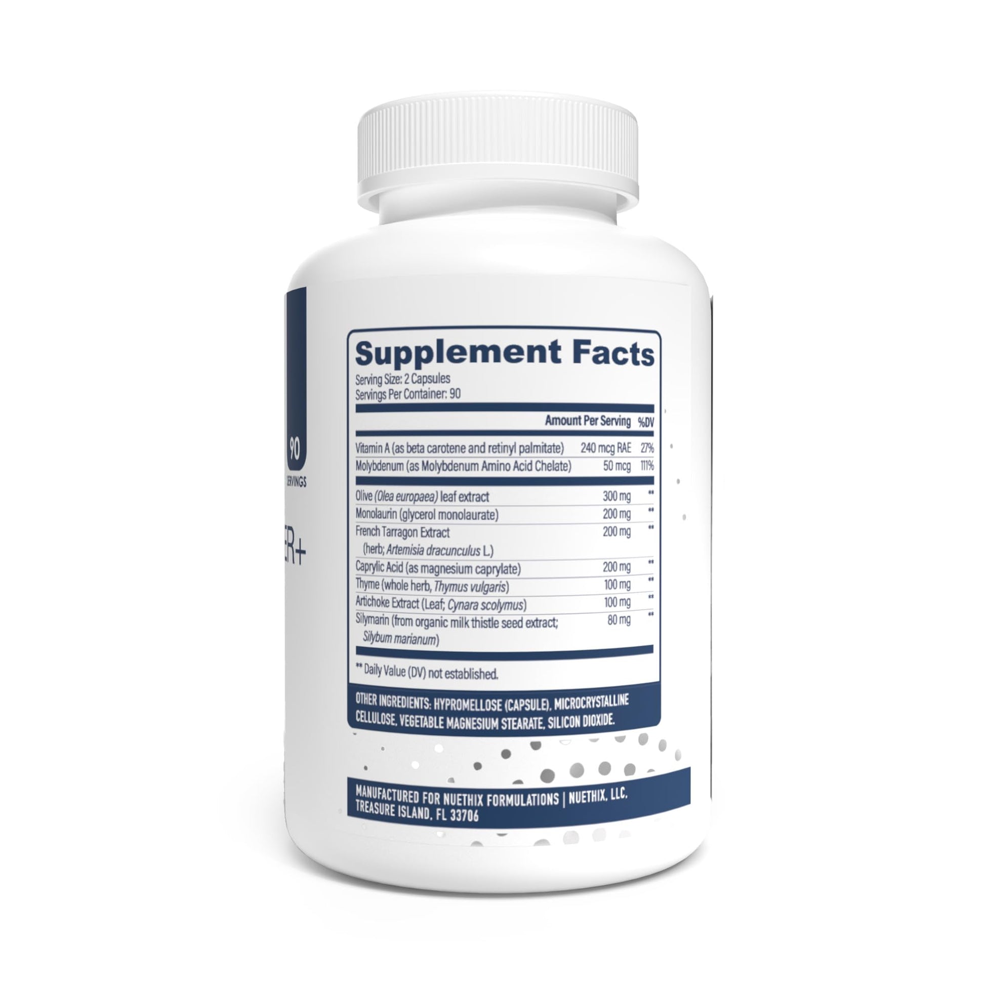 NuEthix Formulations Gut Defender+ Microbiome Balance Dietary Supplement, 180 Capsules, 90 Servings NuEthix FormulationsAu supplements