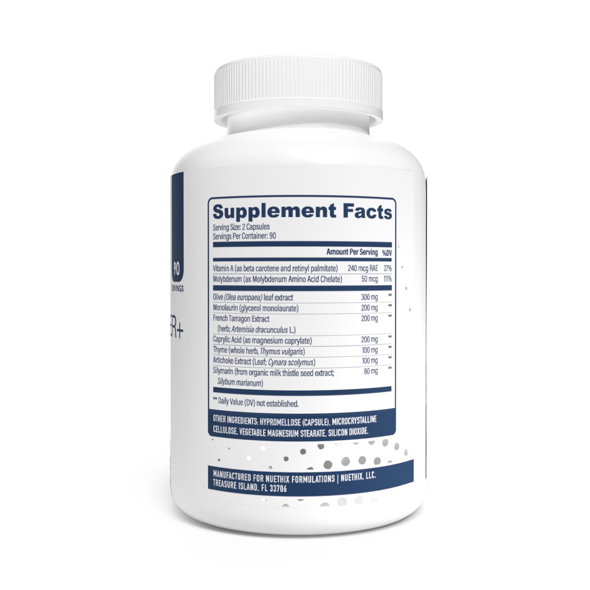 NuEthix Formulations Gut Defender+ Microbiome Balance Dietary Supplement, 180 Capsules, 90 Servings NuEthix FormulationsAu supplements