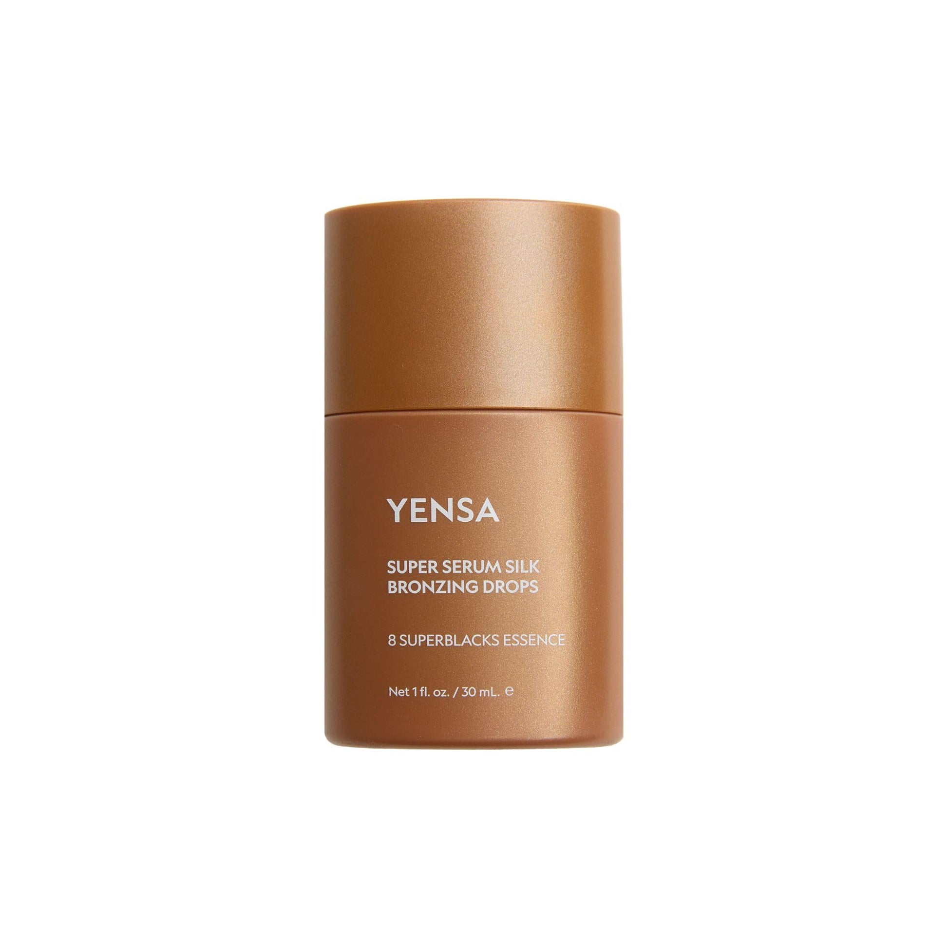 YENSA Super Serum Silk Bronzing Drops for Face - Liquid Bronzer Drops Enriched with Bakuchiol, Ferulic Acid & Super Oils - Hydrates & Nourishes with a Subtle Shimmer Finish - Universal Shade (1 Fl oz) YENSAAu supplements