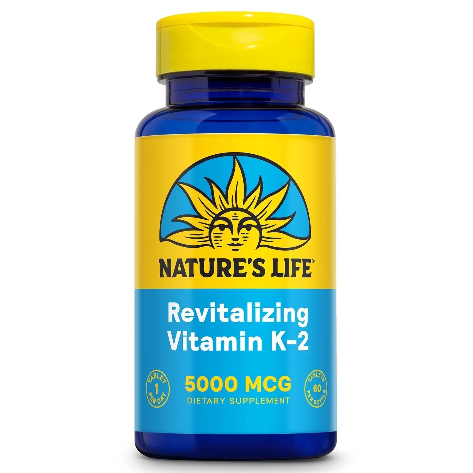Nature's Life Revitalizing Vitamin K2 - Bone Health, Artery and Heart Health Support - High Potency Vitamin K Supplement as Vitamin K2 MK4 Nature's LifeAu supplements