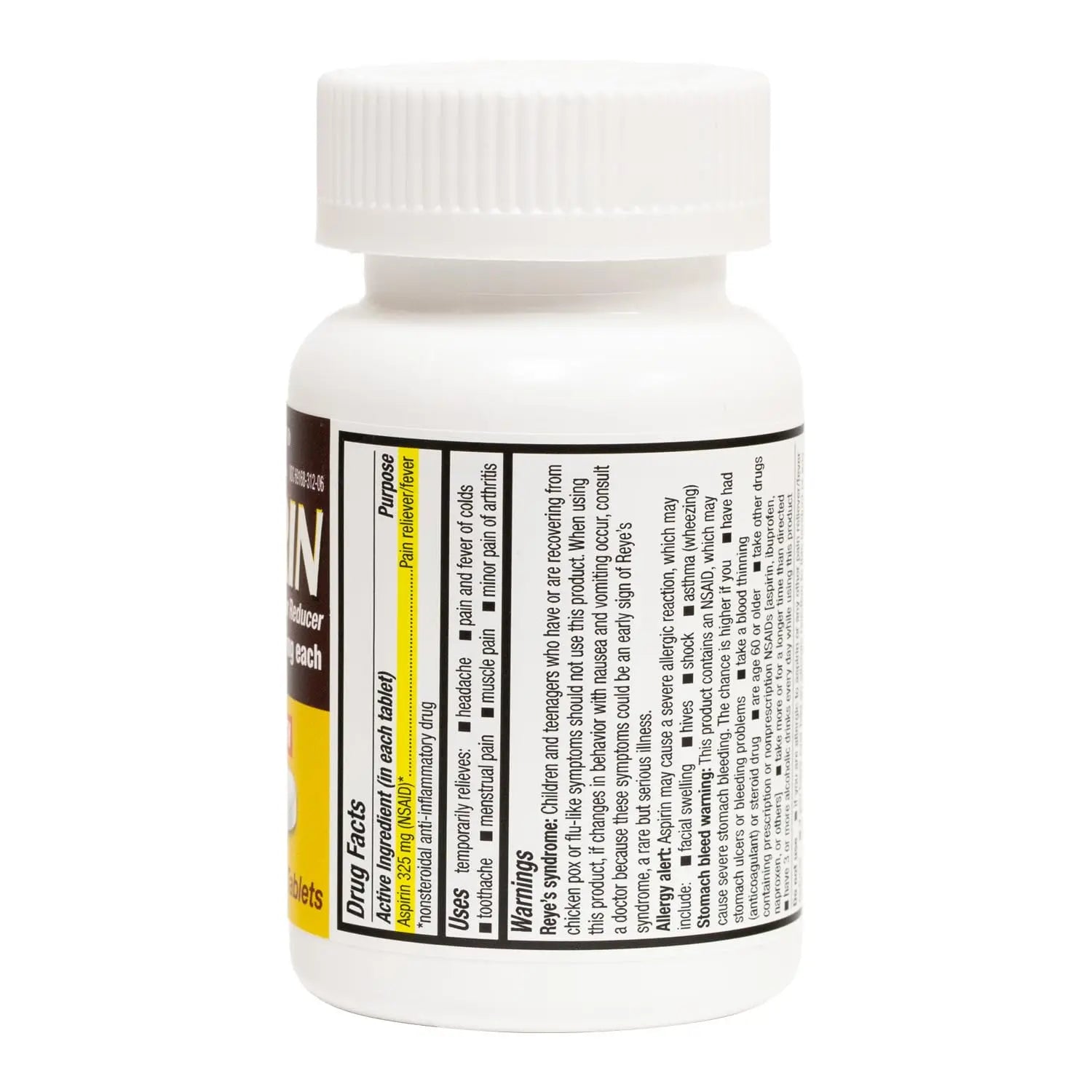 HealthA2Z® Aspirin 325mg | Uncoated Tablets |Original Strength | Pain Reliver |Fever Reducer | Compare to Bayer® Active Ingredients… (120 Counts) HealthA2ZAu supplements
