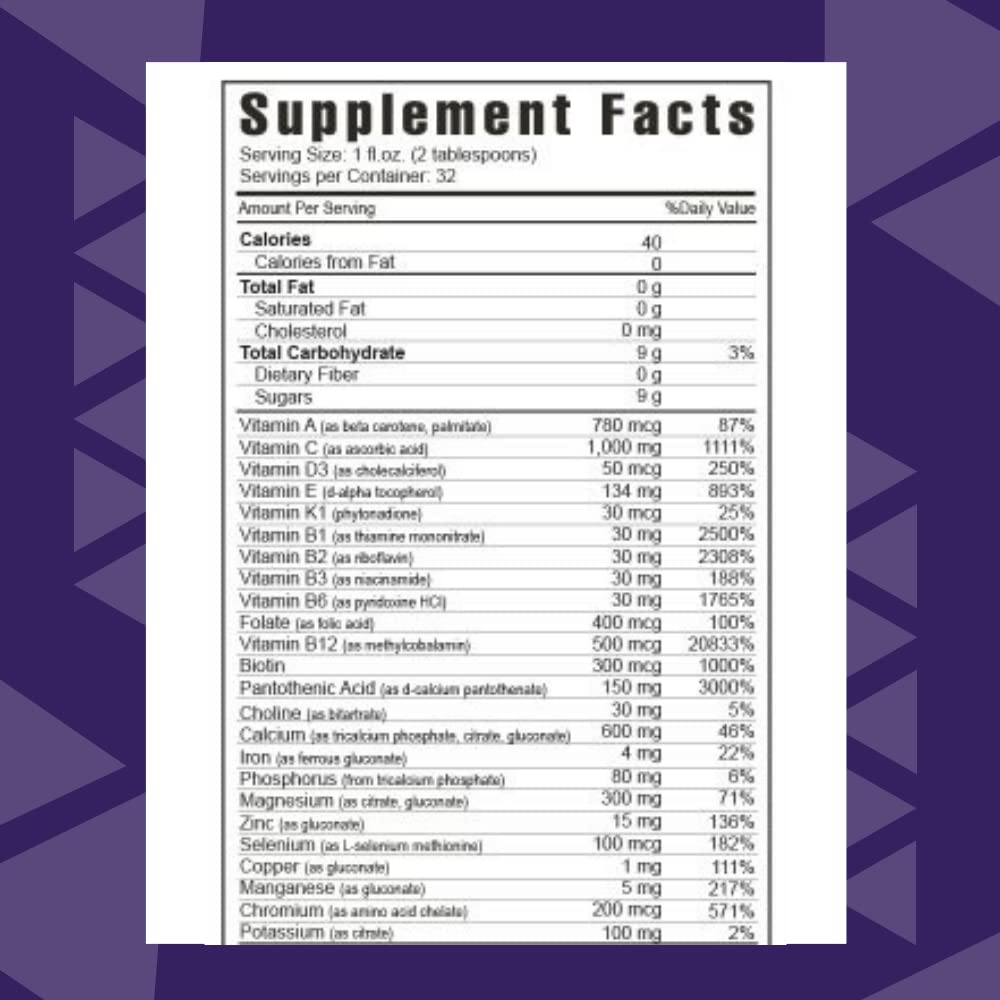 Youngevity Ultimate Classic® - Mega Multi-Vitamin & Mineral Complex - 16 Vitamins, 70+ Minerals, 12+ Amino Acids, Grape Seed, CoQ10, and More - Highly Absorbable Liquid (32 Fl Oz - Pack of 1) YoungevityAu supplements