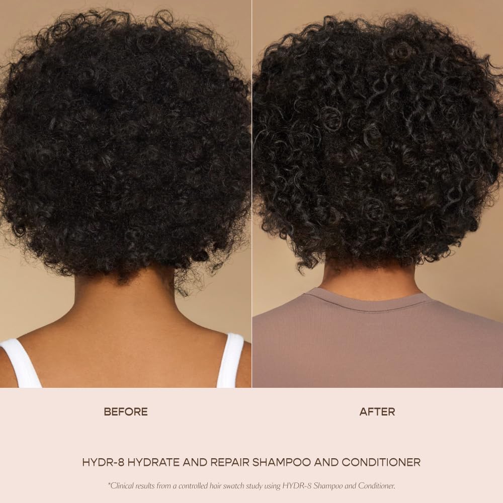 VEGAMOUR HYDR-8 Hydrate and Repair Conditioner - Hydrating Conditioner with Marula Oil, Moringa Oil, Ceramides & Biotin, Natural Conditioner for Dry Hair VEGAMOURAu supplements