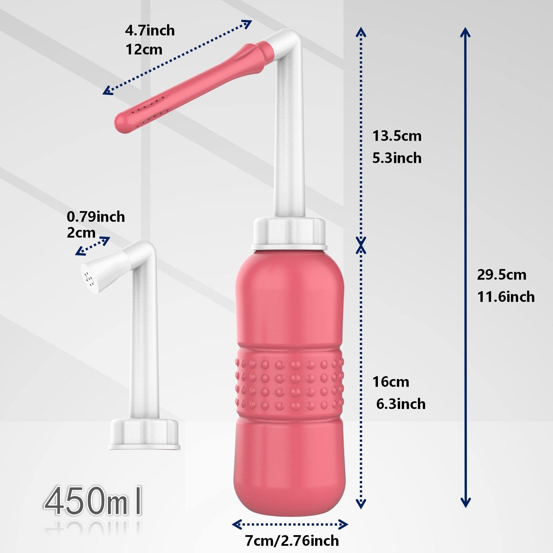2PCS Vaginal irrigation Intimate Wash for Women,Portable Bidet Travel Bidets,Peri Bottle TONELIFEAu supplements