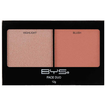 BYS Face Duo - Highlight and Blush Palette BYSAu supplements