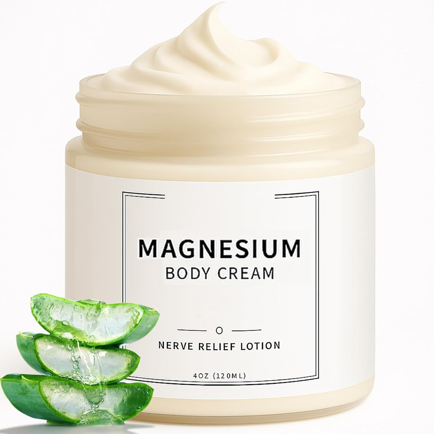 Neuropathy Cream | Nerve Relief Lotion for Feet, Legs & Hands | Magnesium Chloride with Aloe Vera Extract | Non-Greasy Formula for Day & Night Use | Thoughtful Gift for Mama, Dad, Men & Women (1) DFTLUUEAu supplements