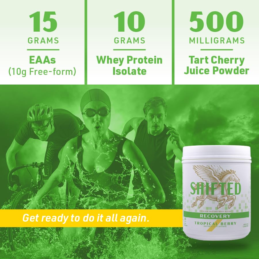 SHIFTED Whey Protein Isolate Protein Powder Post Workout Recovery Drink Mix SHIFTEDUS supplements
