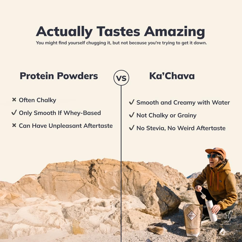 Ka’Chava All-In-One Nutrition Shake Blend, Vanilla, 85+ Superfoods, Nutrients & Plant Ka'ChavaUS supplements