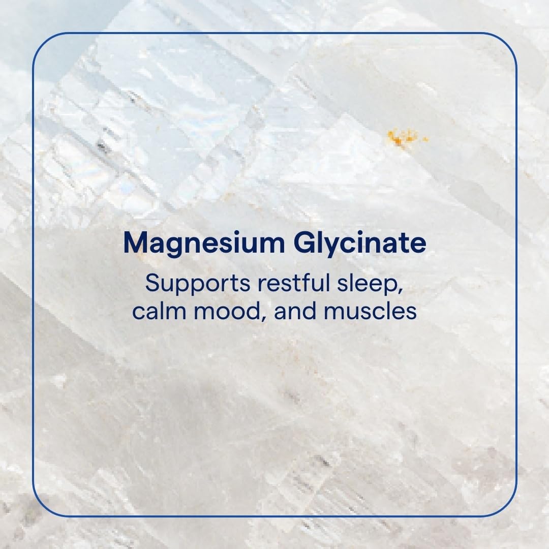 Trace Minerals Magnesium Glycinate Powder - Daily Magnesium Powder for Sleep Support - Calming Bedtime Drink - Natural & Gentle - Mixed Berry Lemonade - 180g (60 Servings) Trace MineralsAu supplements