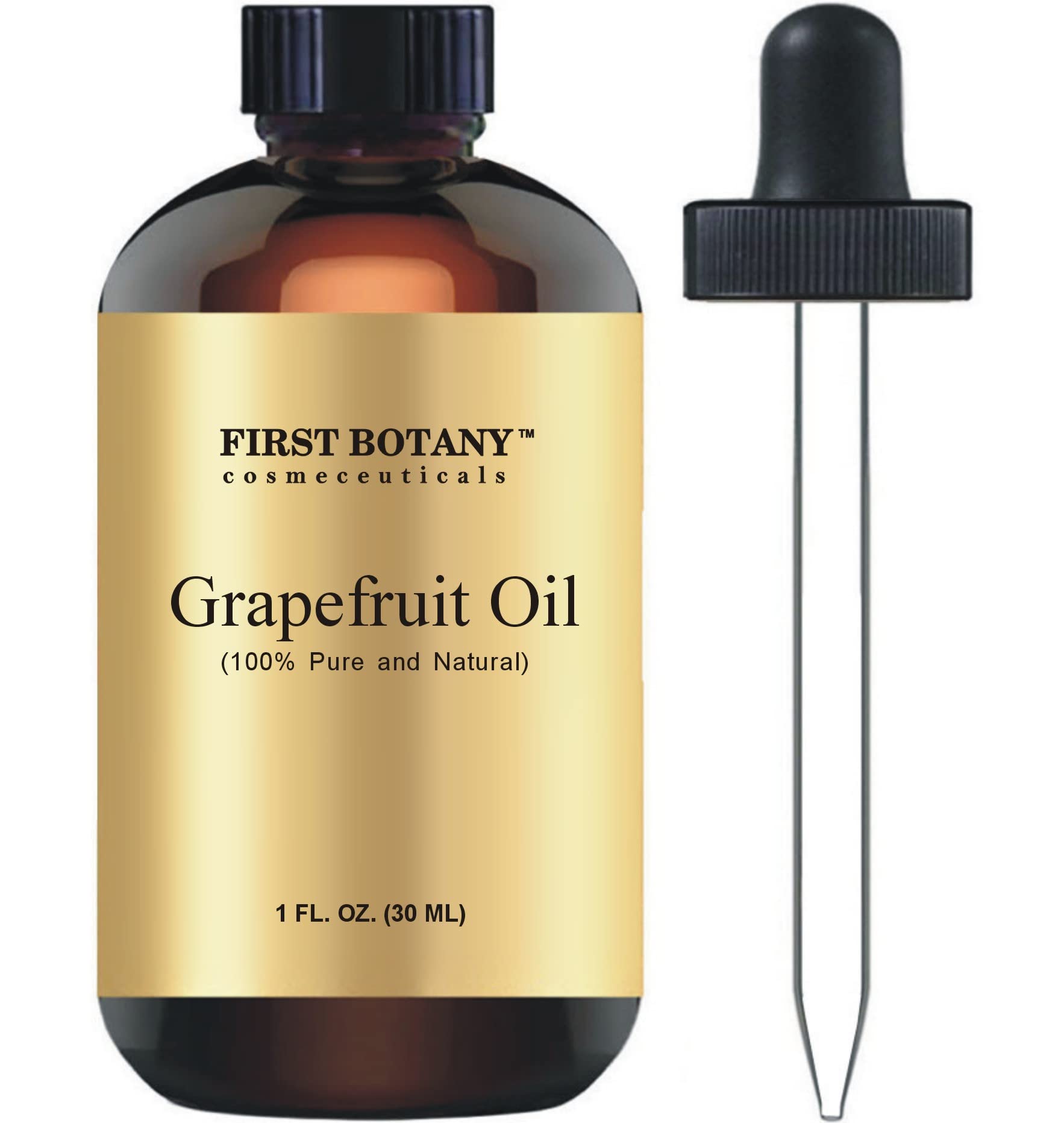 100% Pure Essential Oil - Premium Oil for Aromatherapy, Massage, Topical & Household Uses - 1 fl oz (Grapefruit) First BotanyAu supplements