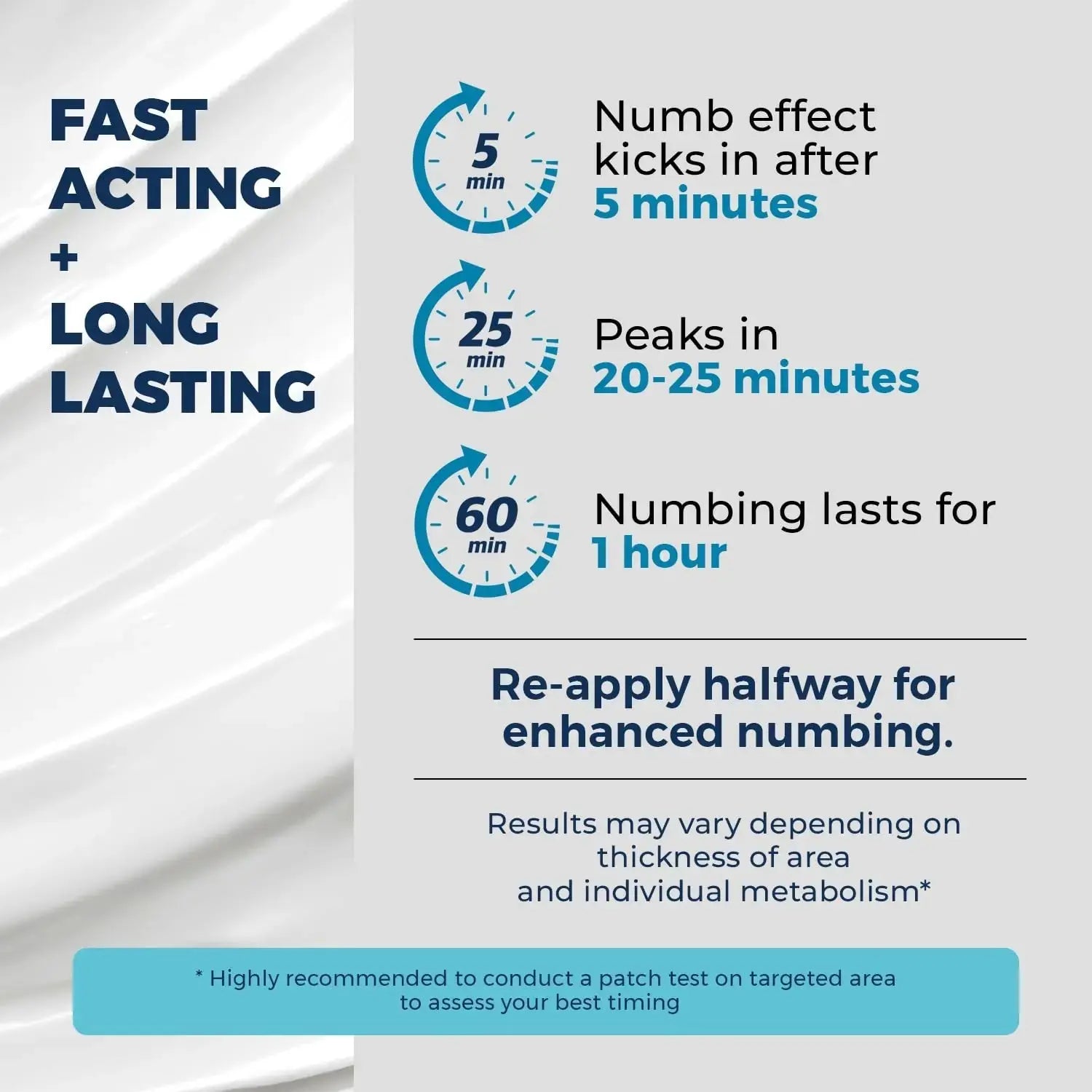 Quick Numb 5% Lidocaine Cream Maximum Strength Liposomal, Fast Itch Burn Pain Relief Cream with Aloe Allantoin Vitamin E, Gentle on Skin Support Healing Hemorrhoid Treatment 1.25 oz Clinical ResolutionAu supplements